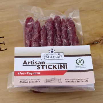 Salame Stickini Pork Hot 8pack approx. 165g