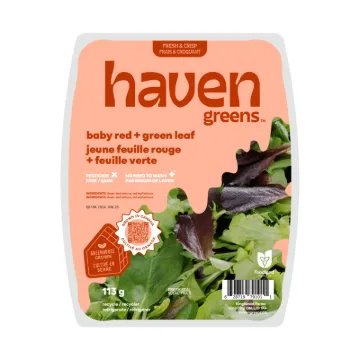 Picture of Greens Baby Red and Green Leaf Retail 113g 8ct Case
